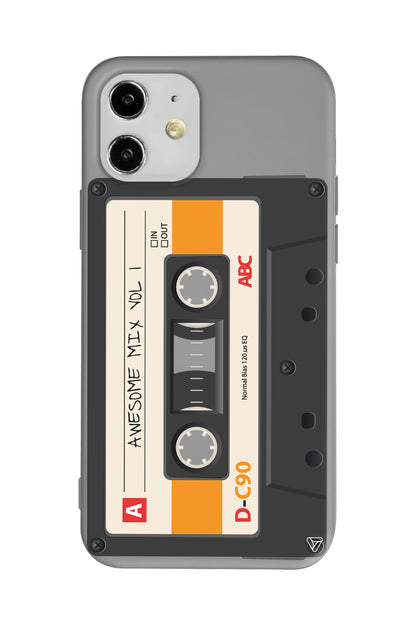 Kaset Lansman Model İçi Kadife Silikon Telefon Kılıfı