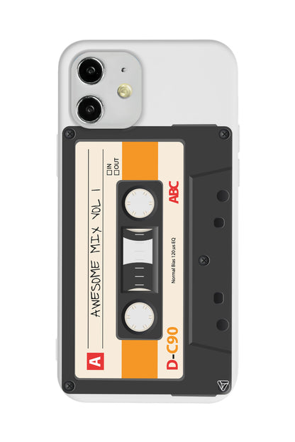 Kaset Lansman Model İçi Kadife Silikon Telefon Kılıfı