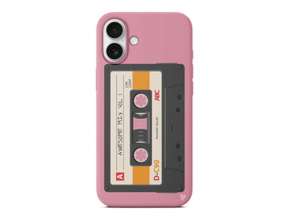 Kaset Lansman Model İçi Kadife Silikon Telefon Kılıfı