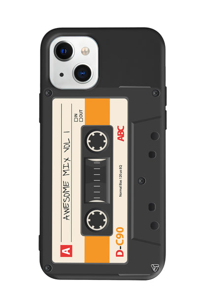 Kaset Lansman Model İçi Kadife Silikon Telefon Kılıfı