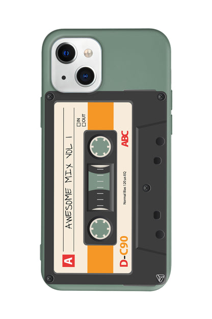 Kaset Lansman Model İçi Kadife Silikon Telefon Kılıfı