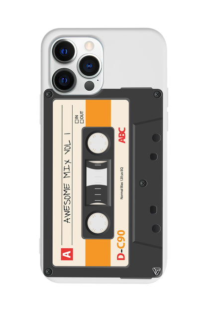 Kaset Lansman Model İçi Kadife Silikon Telefon Kılıfı