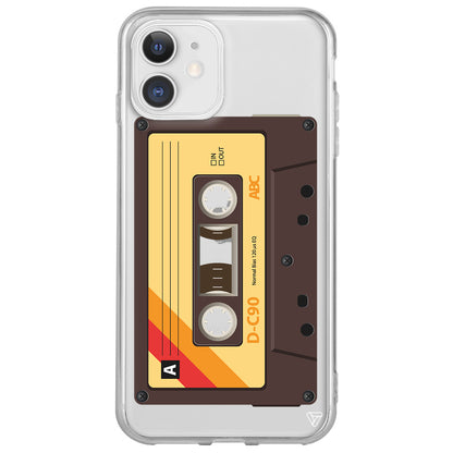 Awesome Kaset Lansman Model İçi Kadife Silikon Telefon Kılıfı