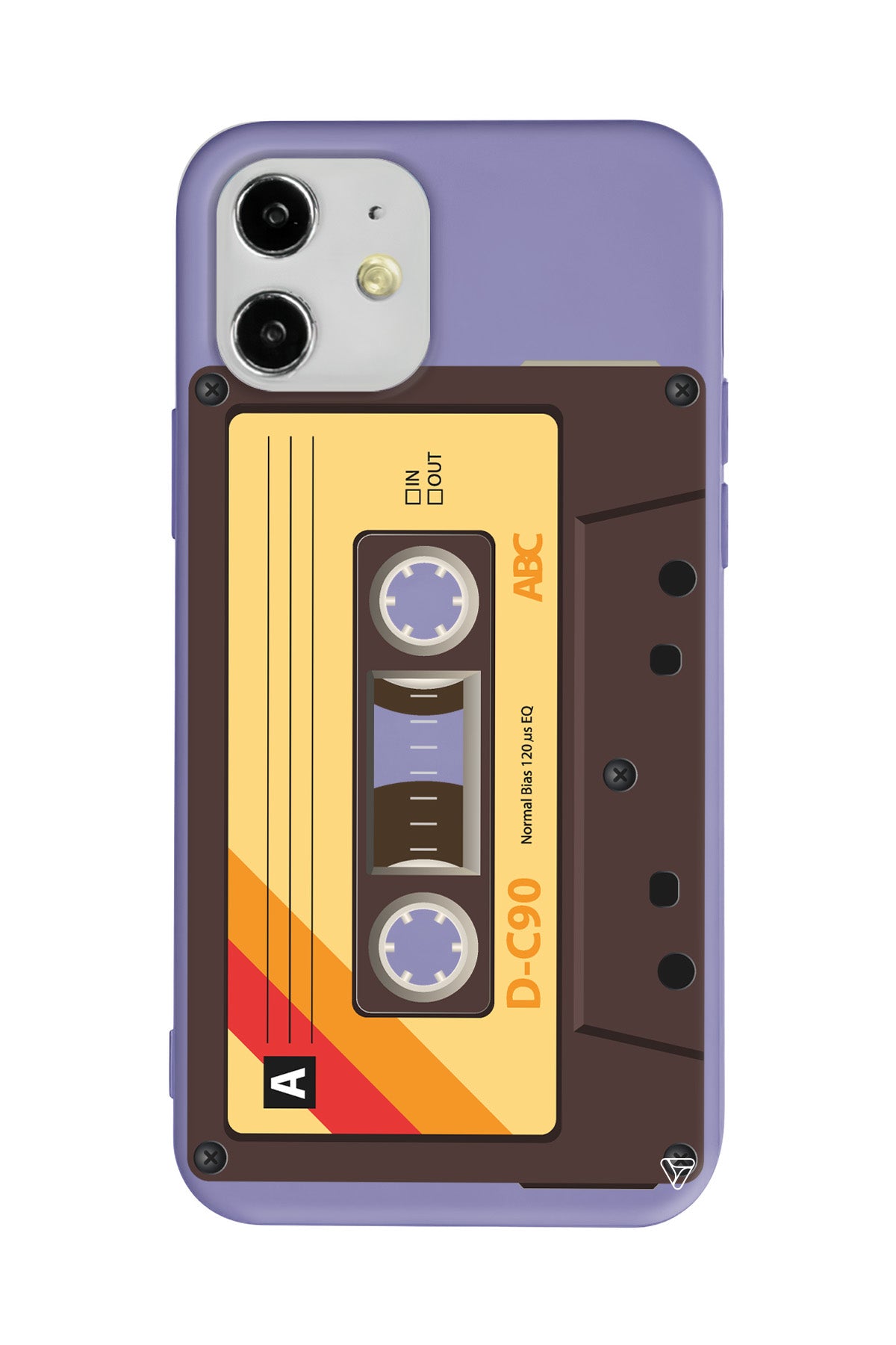 Awesome Kaset Lansman Model İçi Kadife Silikon Telefon Kılıfı