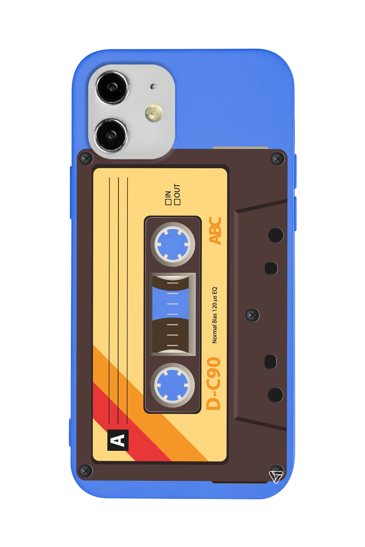 Awesome Kaset Lansman Model İçi Kadife Silikon Telefon Kılıfı