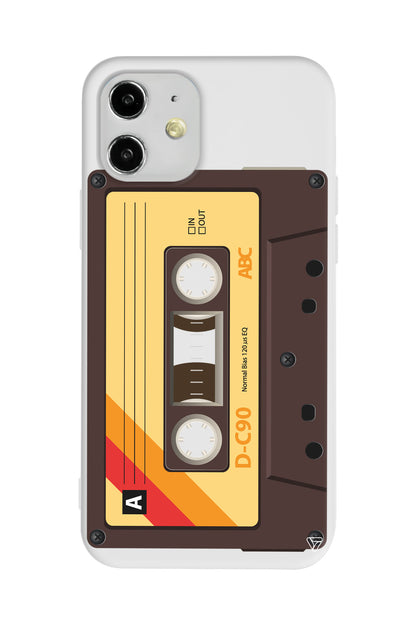 Awesome Kaset Lansman Model İçi Kadife Silikon Telefon Kılıfı