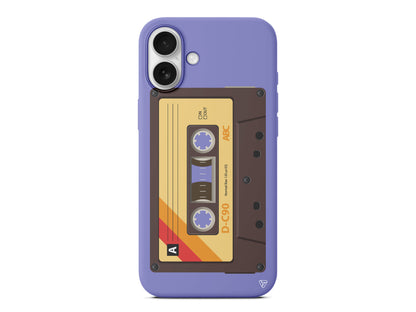 Awesome Kaset Lansman Model İçi Kadife Silikon Telefon Kılıfı