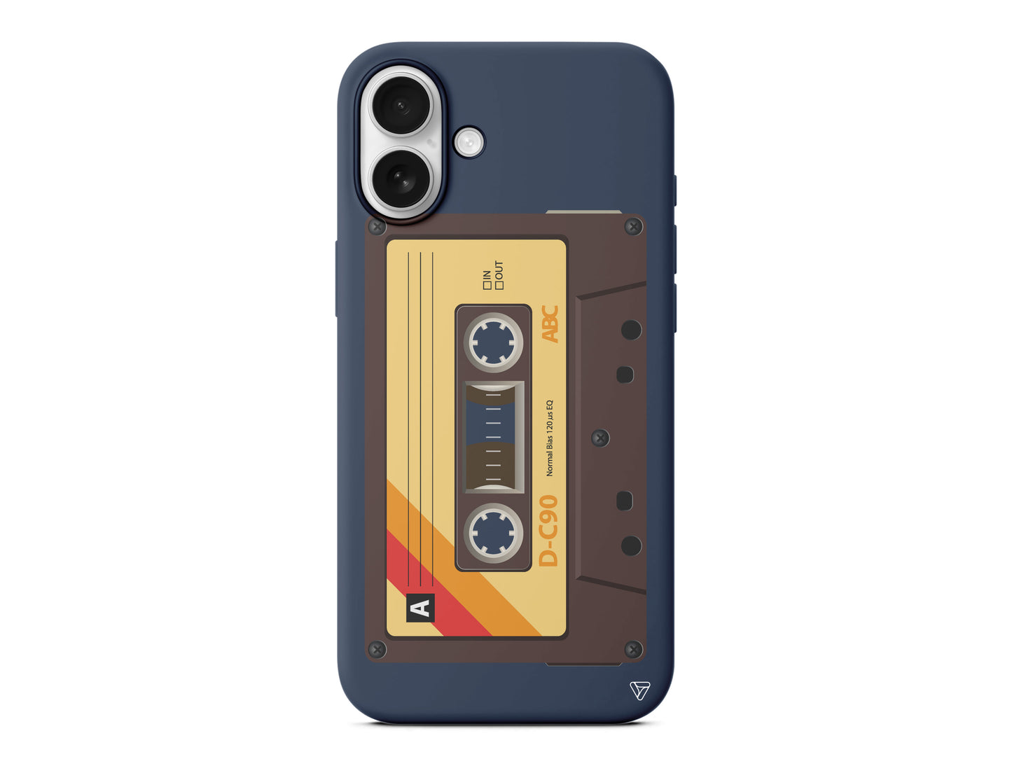 Awesome Kaset Lansman Model İçi Kadife Silikon Telefon Kılıfı