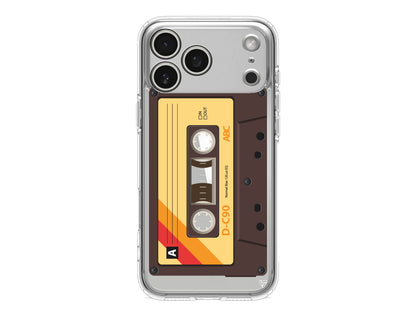 Awesome Kaset Lansman Model İçi Kadife Silikon Telefon Kılıfı