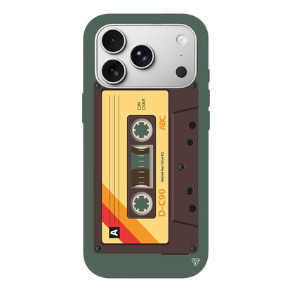 Awesome Kaset Lansman Model İçi Kadife Silikon Telefon Kılıfı