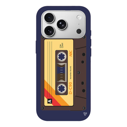 Awesome Kaset Lansman Model İçi Kadife Silikon Telefon Kılıfı