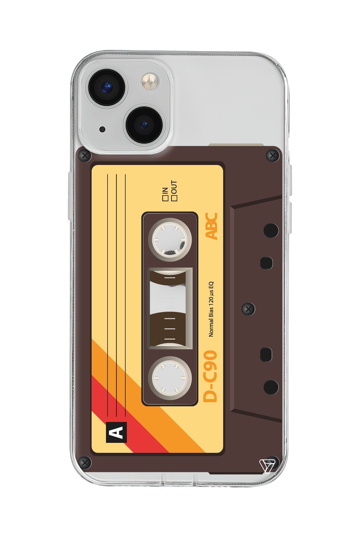 Awesome Kaset Lansman Model İçi Kadife Silikon Telefon Kılıfı