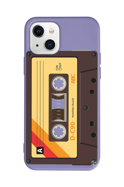 Awesome Kaset Lansman Model İçi Kadife Silikon Telefon Kılıfı