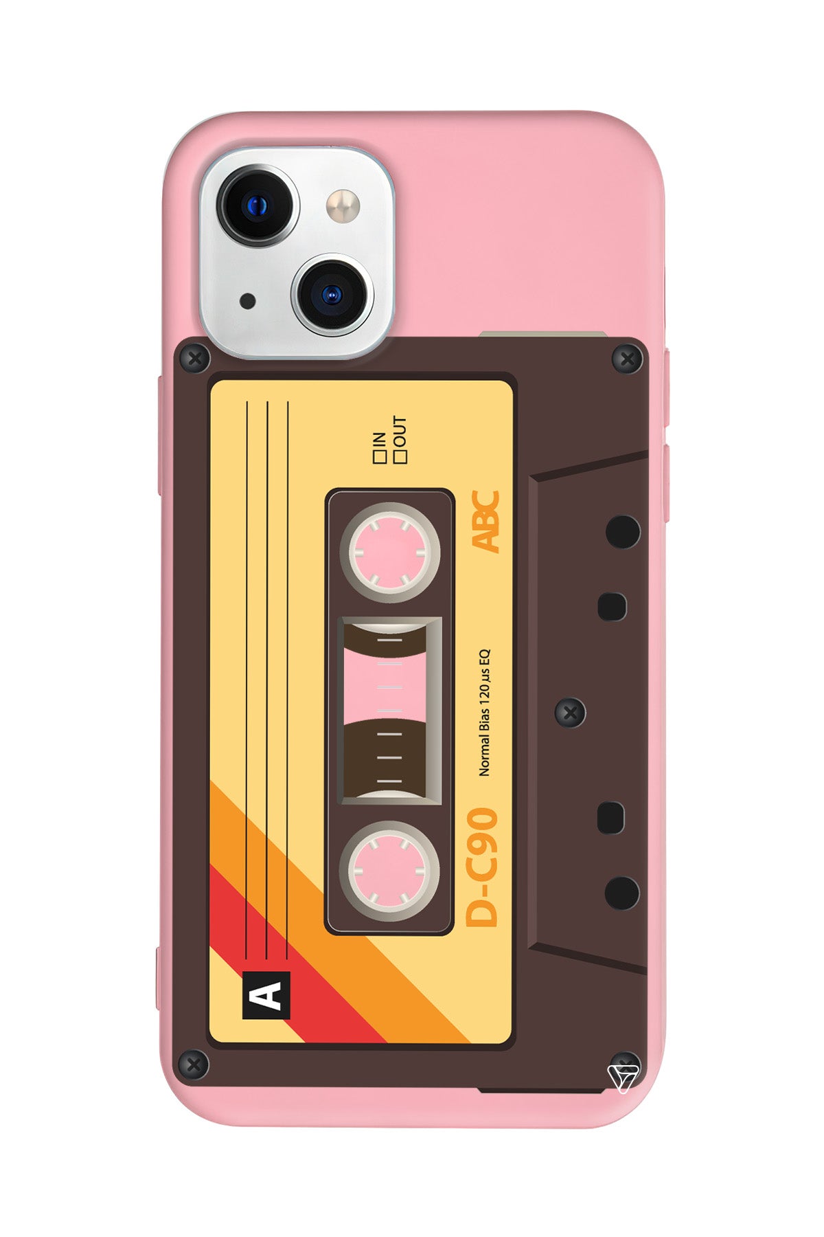 Awesome Kaset Lansman Model İçi Kadife Silikon Telefon Kılıfı