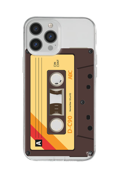 Awesome Kaset Lansman Model İçi Kadife Silikon Telefon Kılıfı