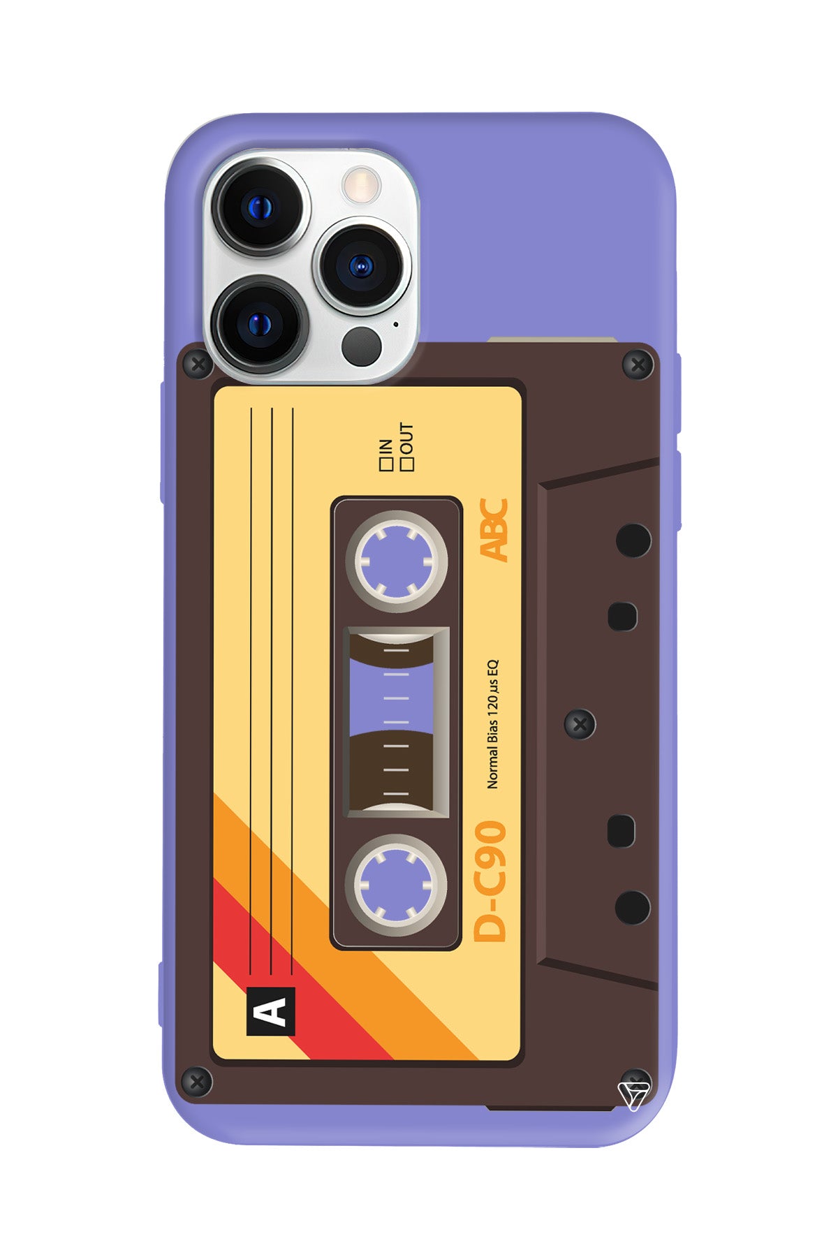 Awesome Kaset Lansman Model İçi Kadife Silikon Telefon Kılıfı