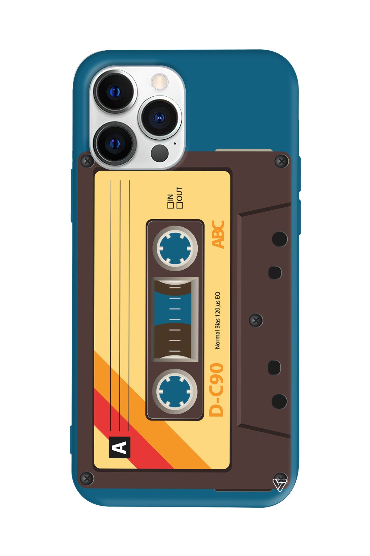 Awesome Kaset Lansman Model İçi Kadife Silikon Telefon Kılıfı