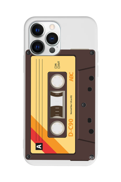 Awesome Kaset Lansman Model İçi Kadife Silikon Telefon Kılıfı