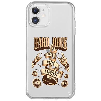 Hard Rock Lansman Model İçi Kadife Silikon Telefon Kılıfı
