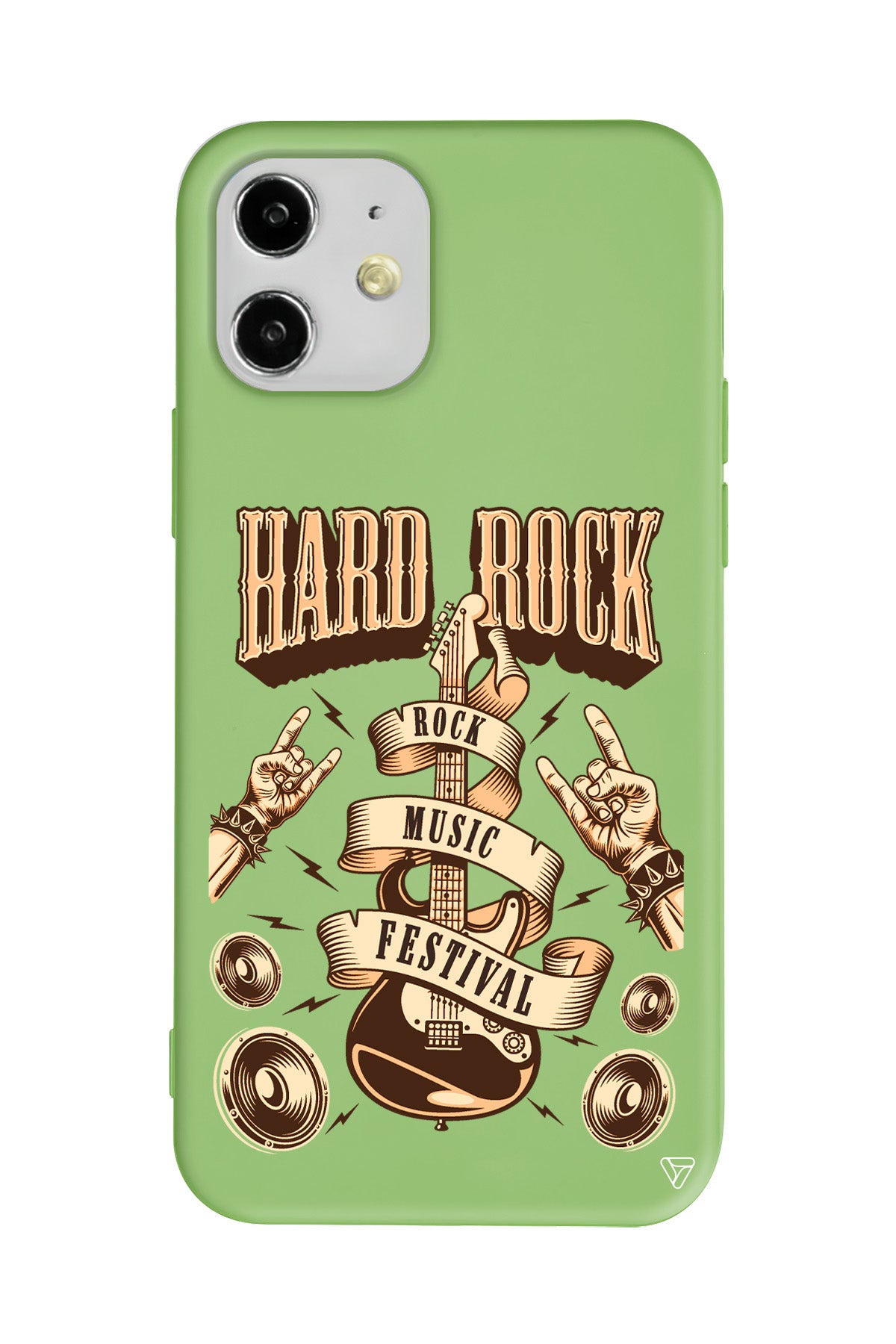 Hard Rock Lansman Model İçi Kadife Silikon Telefon Kılıfı