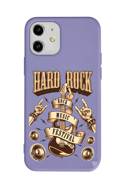 Hard Rock Lansman Model İçi Kadife Silikon Telefon Kılıfı