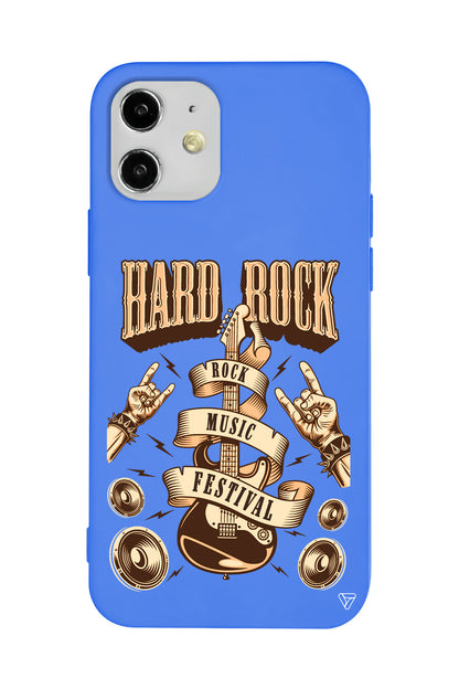 Hard Rock Lansman Model İçi Kadife Silikon Telefon Kılıfı