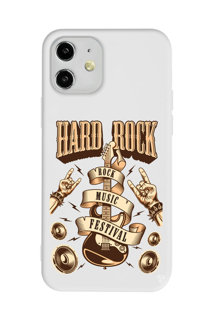 Hard Rock Lansman Model İçi Kadife Silikon Telefon Kılıfı