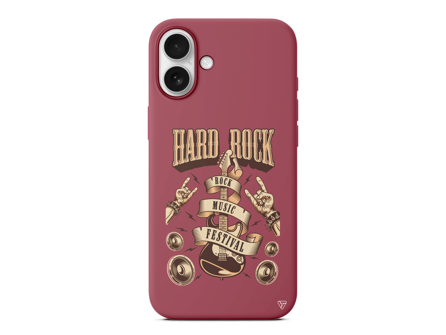 Hard Rock Lansman Model İçi Kadife Silikon Telefon Kılıfı – Plus Serisine Özel