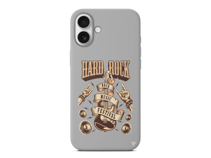 Hard Rock Lansman Model İçi Kadife Silikon Telefon Kılıfı – Plus Serisine Özel