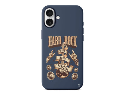 Hard Rock Lansman Model İçi Kadife Silikon Telefon Kılıfı – Plus Serisine Özel