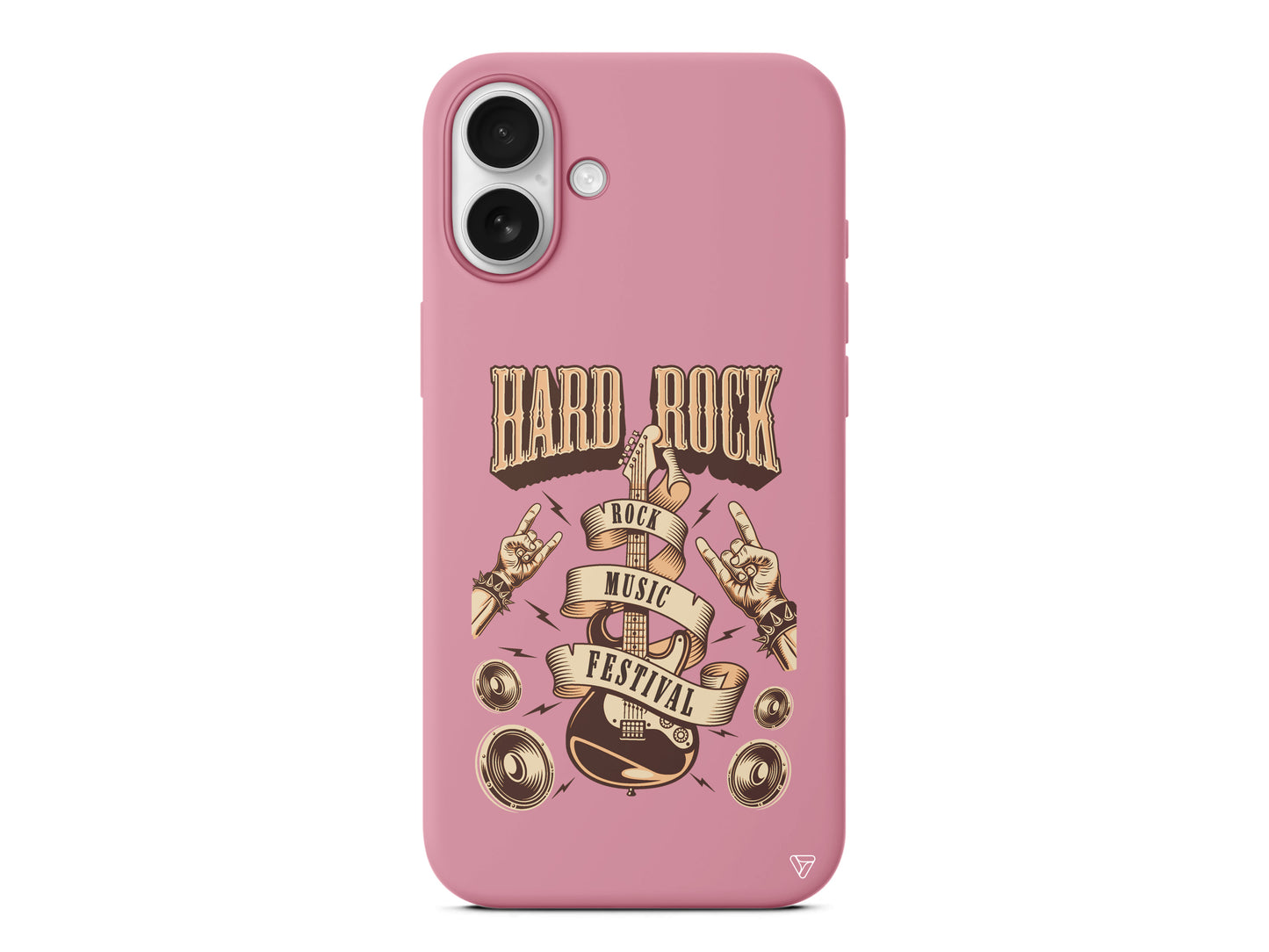 Hard Rock Lansman Model İçi Kadife Silikon Telefon Kılıfı – Plus Serisine Özel