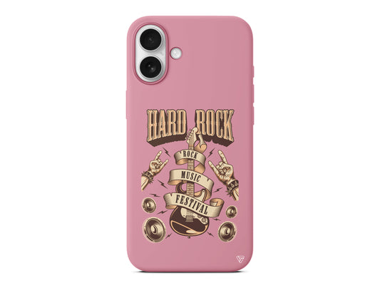 Hard Rock Lansman Model İçi Kadife Silikon Telefon Kılıfı – Plus Serisine Özel