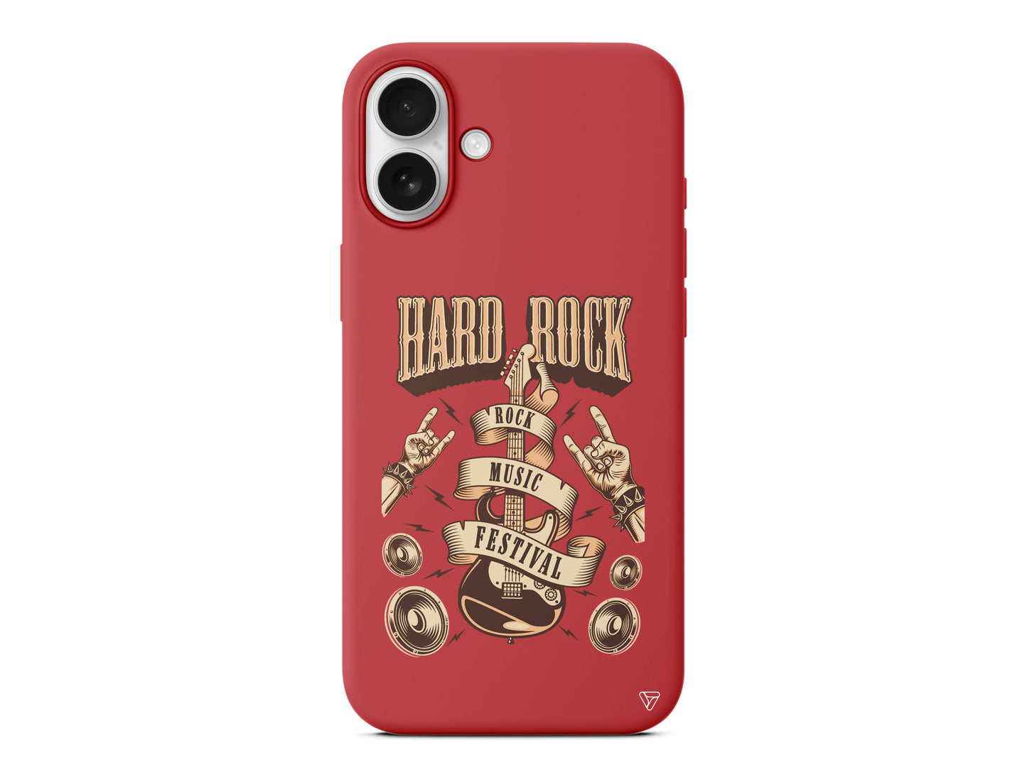 Hard Rock Lansman Model İçi Kadife Silikon Telefon Kılıfı – Plus Serisine Özel