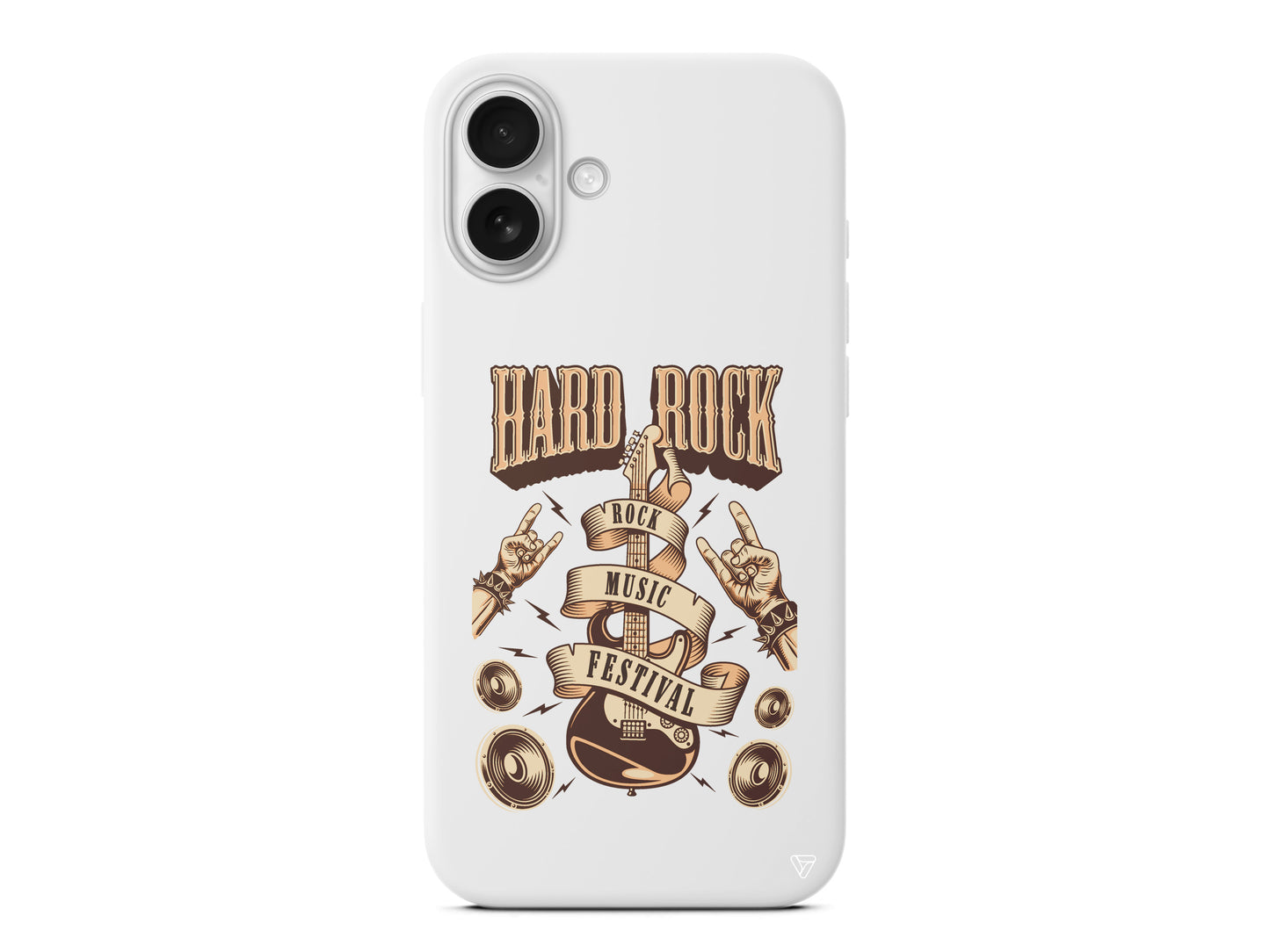 Hard Rock Lansman Model İçi Kadife Silikon Telefon Kılıfı