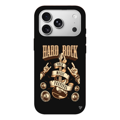 Hard Rock Lansman Model İçi Kadife Silikon Telefon Kılıfı