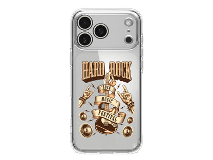 Hard Rock Lansman Model İçi Kadife Silikon Telefon Kılıfı