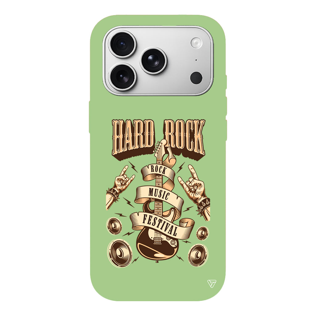 Hard Rock Lansman Model İçi Kadife Silikon Telefon Kılıfı