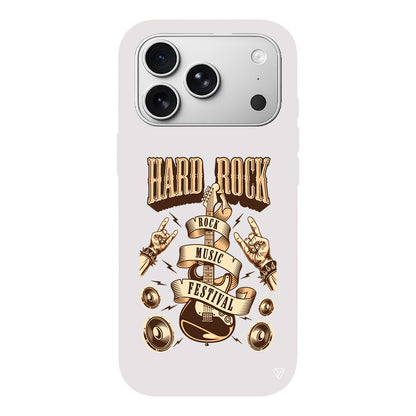 Hard Rock Lansman Model İçi Kadife Silikon Telefon Kılıfı