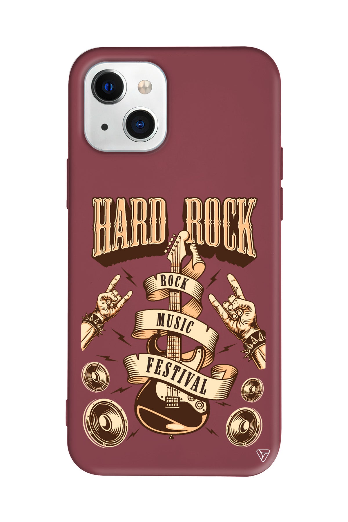 Hard Rock Lansman Model İçi Kadife Silikon Telefon Kılıfı – Plus Serisine Özel