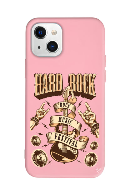 Hard Rock Lansman Model İçi Kadife Silikon Telefon Kılıfı