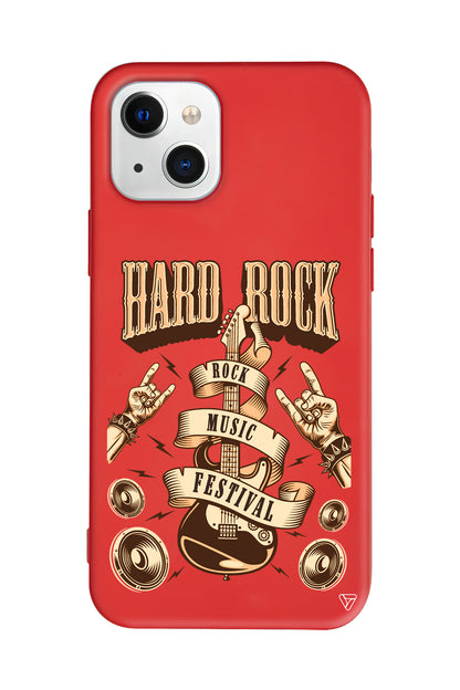Hard Rock Lansman Model İçi Kadife Silikon Telefon Kılıfı – Plus Serisine Özel