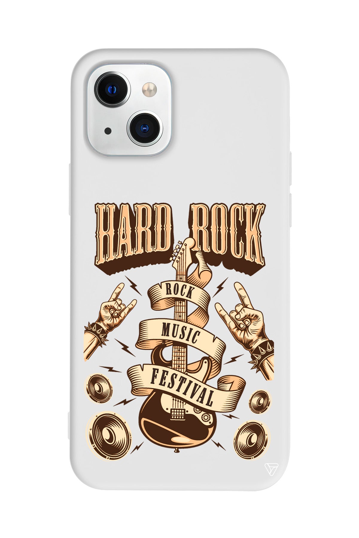 Hard Rock Lansman Model İçi Kadife Silikon Telefon Kılıfı – Plus Serisine Özel