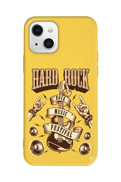 Hard Rock Lansman Model İçi Kadife Silikon Telefon Kılıfı – Plus Serisine Özel