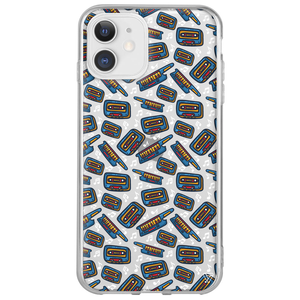 Kaset 2 Lansman Model İçi Kadife Silikon Telefon Kılıfı