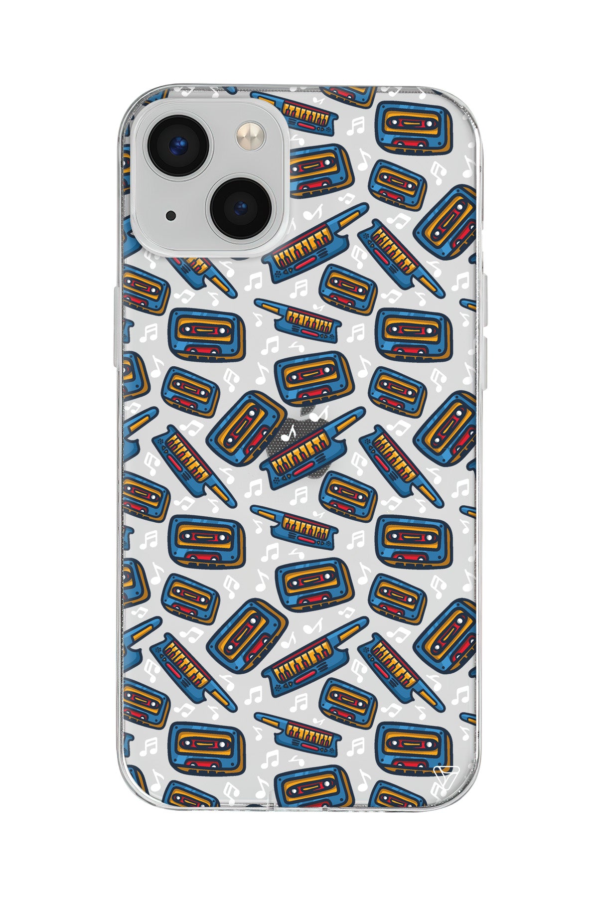 Kaset 2 Lansman Model İçi Kadife Silikon Telefon Kılıfı