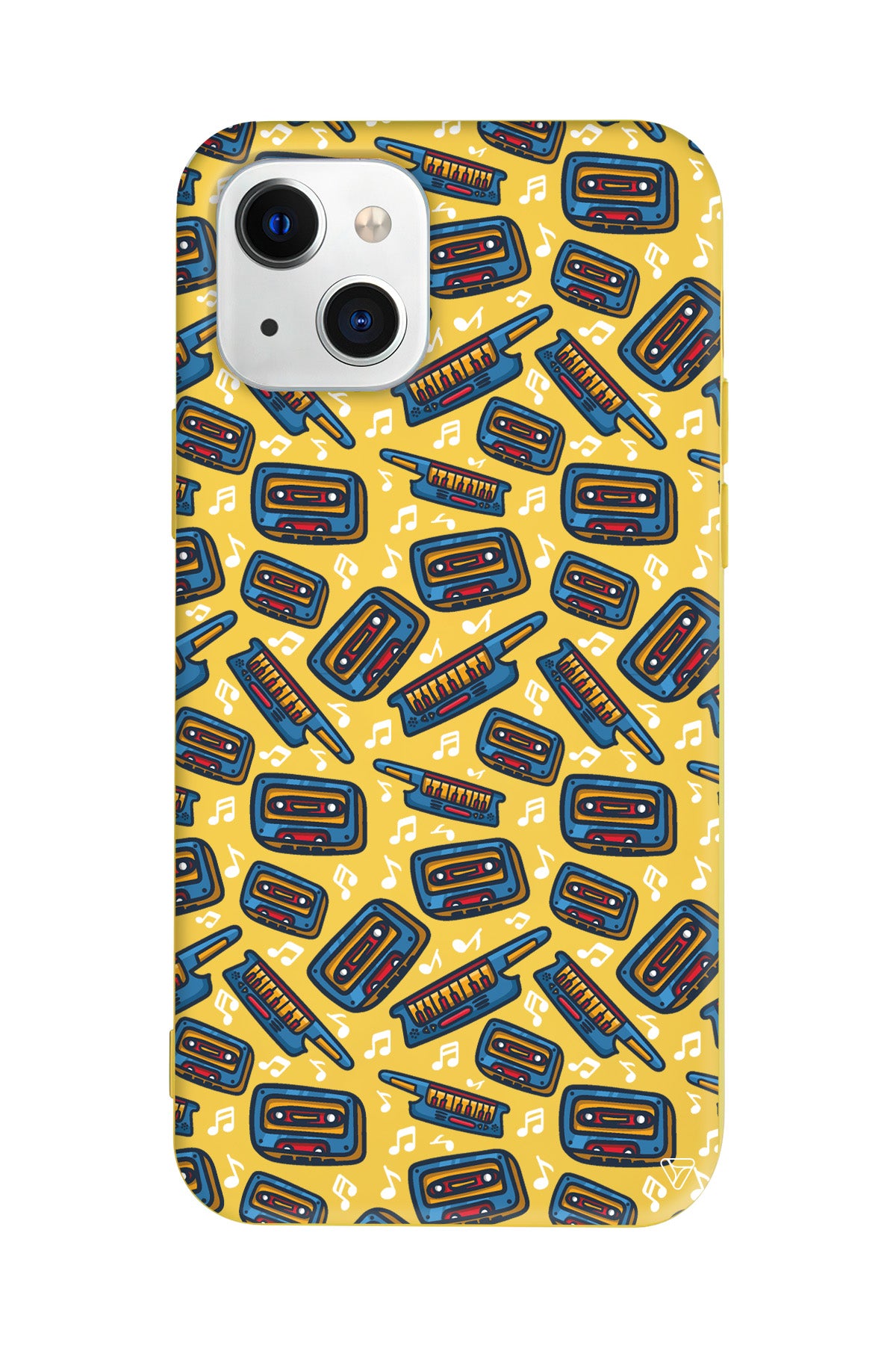 Kaset 2 Lansman Model İçi Kadife Silikon Telefon Kılıfı