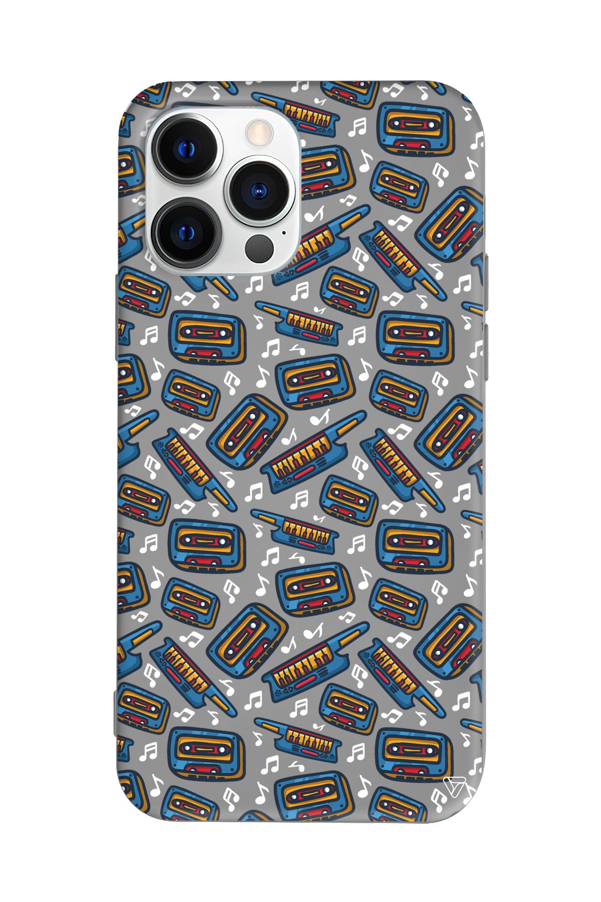 Kaset 2 Lansman Model İçi Kadife Silikon Telefon Kılıfı