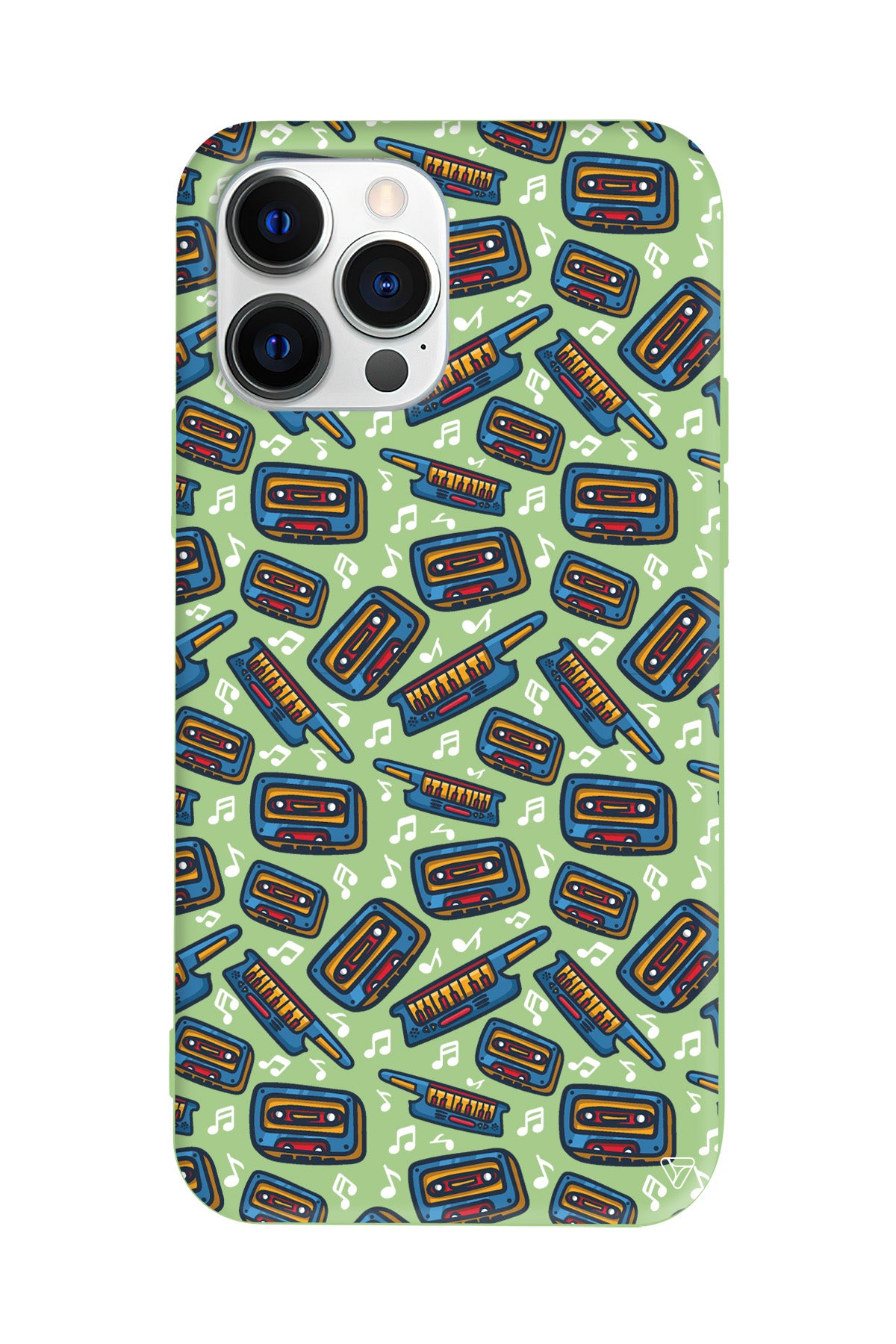 Kaset 2 Lansman Model İçi Kadife Silikon Telefon Kılıfı