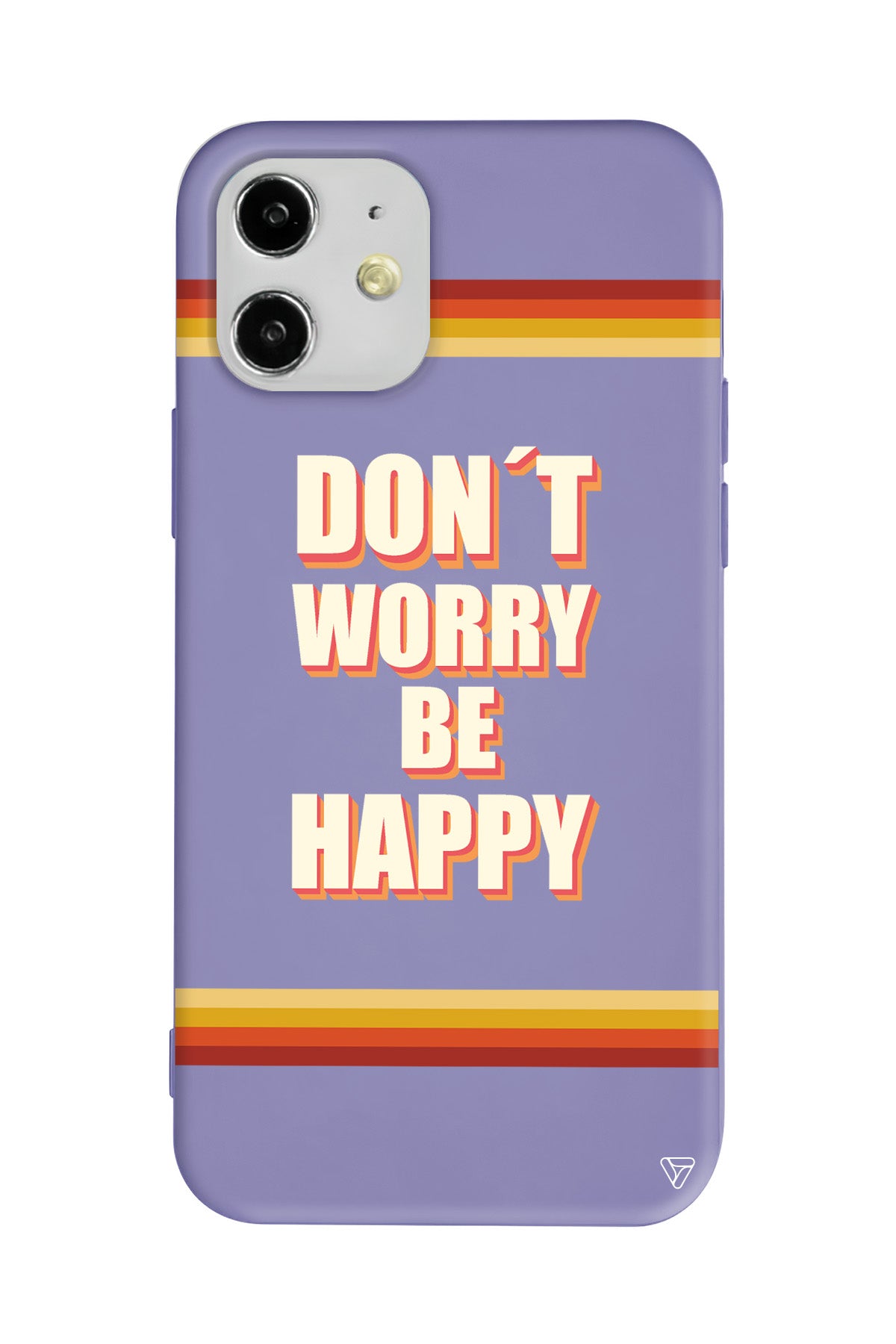 Don't Worry Lansman Model İçi Kadife Silikon Telefon Kılıfı