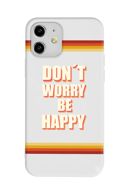 Don't Worry Lansman Model İçi Kadife Silikon Telefon Kılıfı